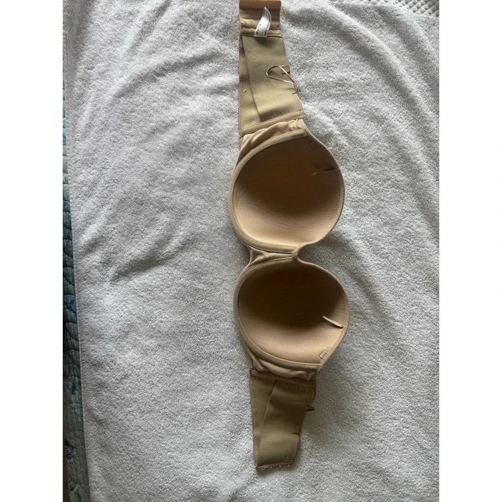 38DD‎ Lilyette Tailored Strapless Underwire Bra Nude